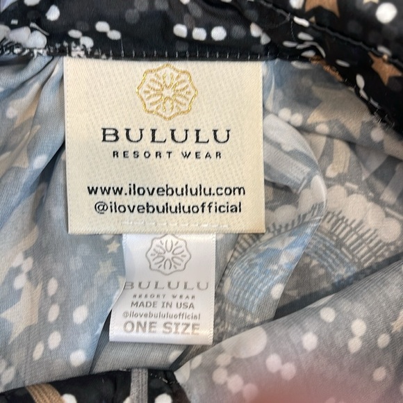 Nighty Night Oversized Button Down Blouse 100% Dull Satin - One Size - Picture 7 of 8